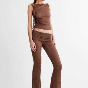 Lioness, SET, RENDEZVOUS TOP & AMELIE PANT - CHESTNUT